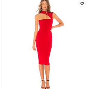 Charlize High Neck Dress